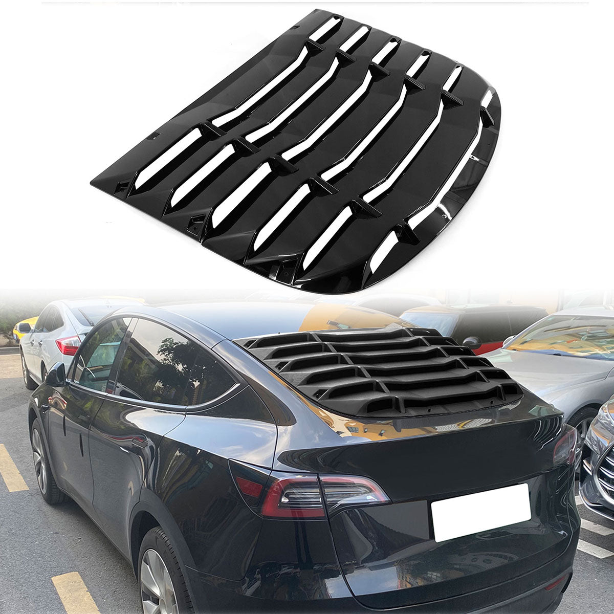 2020-2024 Tesla Model Y Rear Window Louver Cover