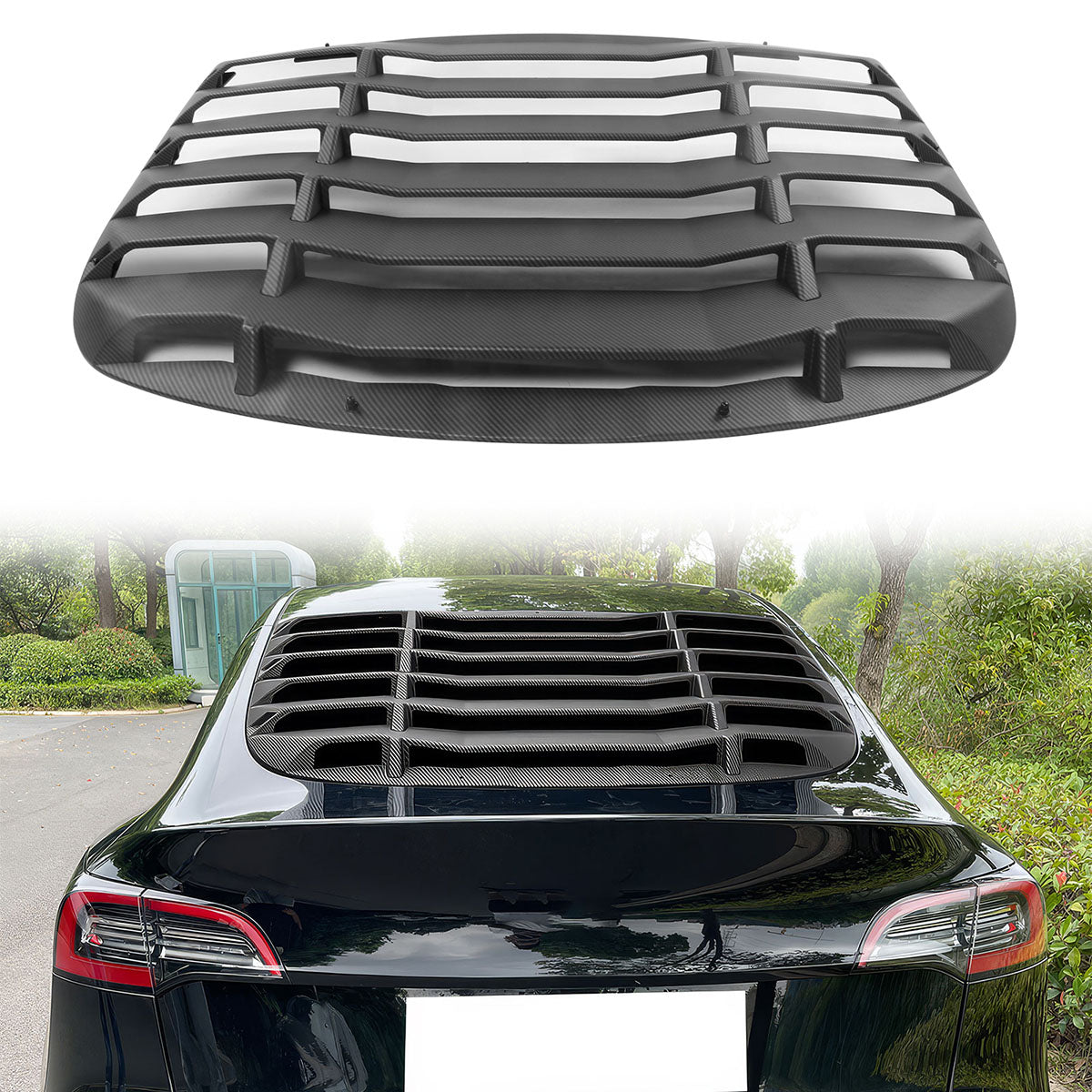 2020-2024 Tesla Model Y Rear Window Louver Cover