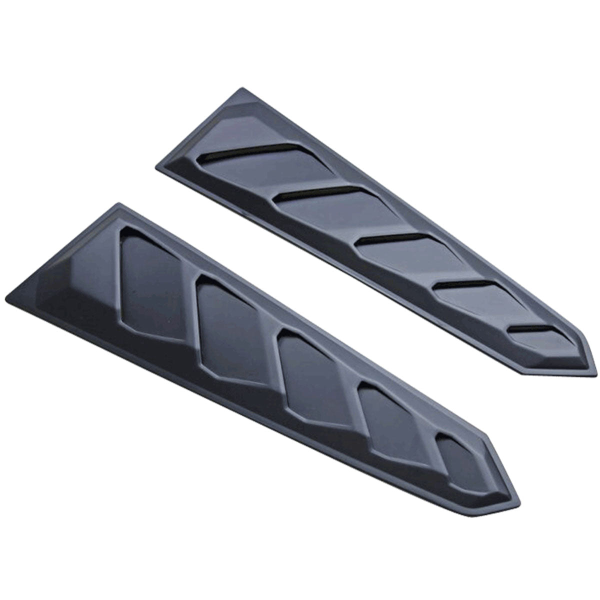 2015-2023 Ford Mustang Coupe Unpainted Rear Window Louver ABS