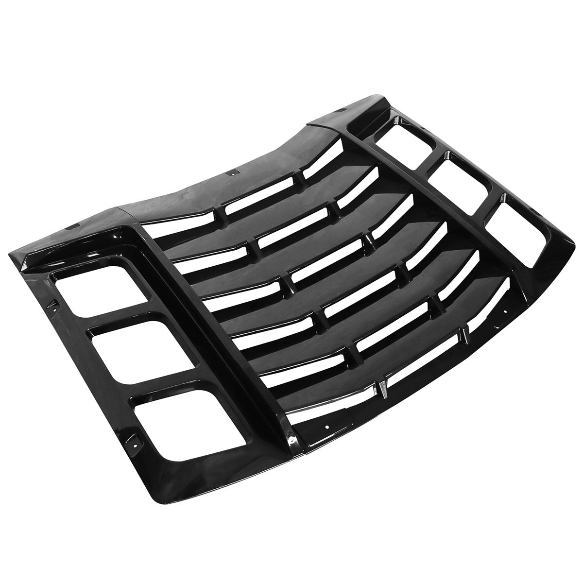 2011-2023 Dodge Charger IKON ABS Rear Window Louver 3PCS