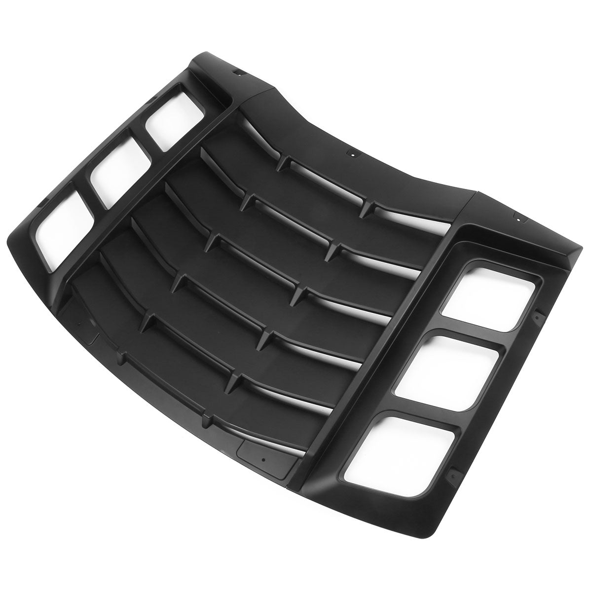 2011-2023 Dodge Charger IKON ABS Rear Window Louver 3PCS
