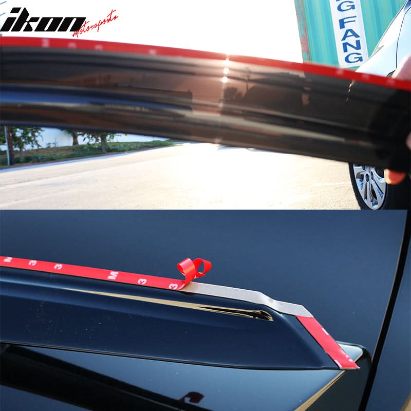 2009-2013 Mazda 6 Mugen Style Smoke/Tinted Window Visors Acrylic