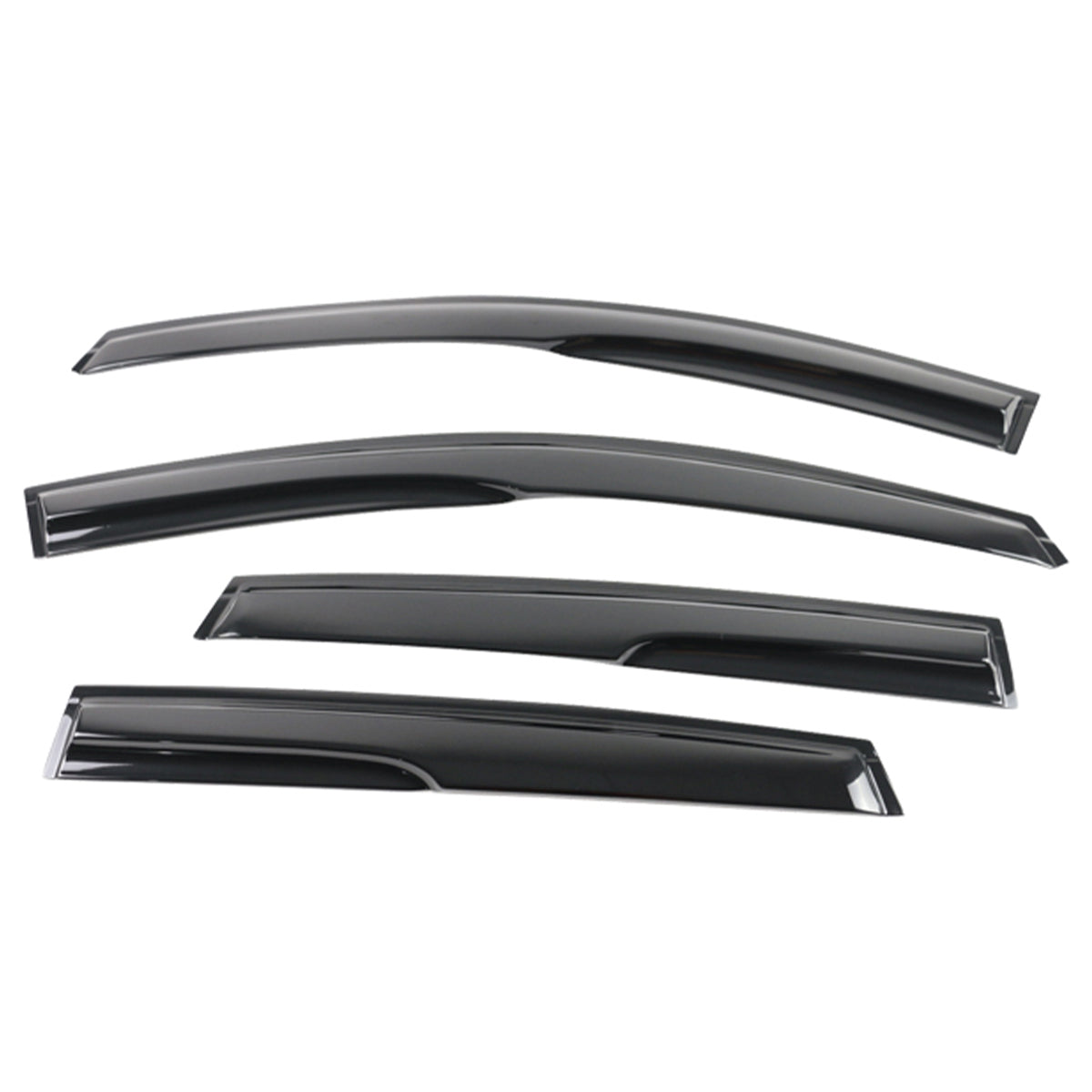 2012-2016 Honda CRV Acrylic 4PC Window Visors Tape On Rain Guard