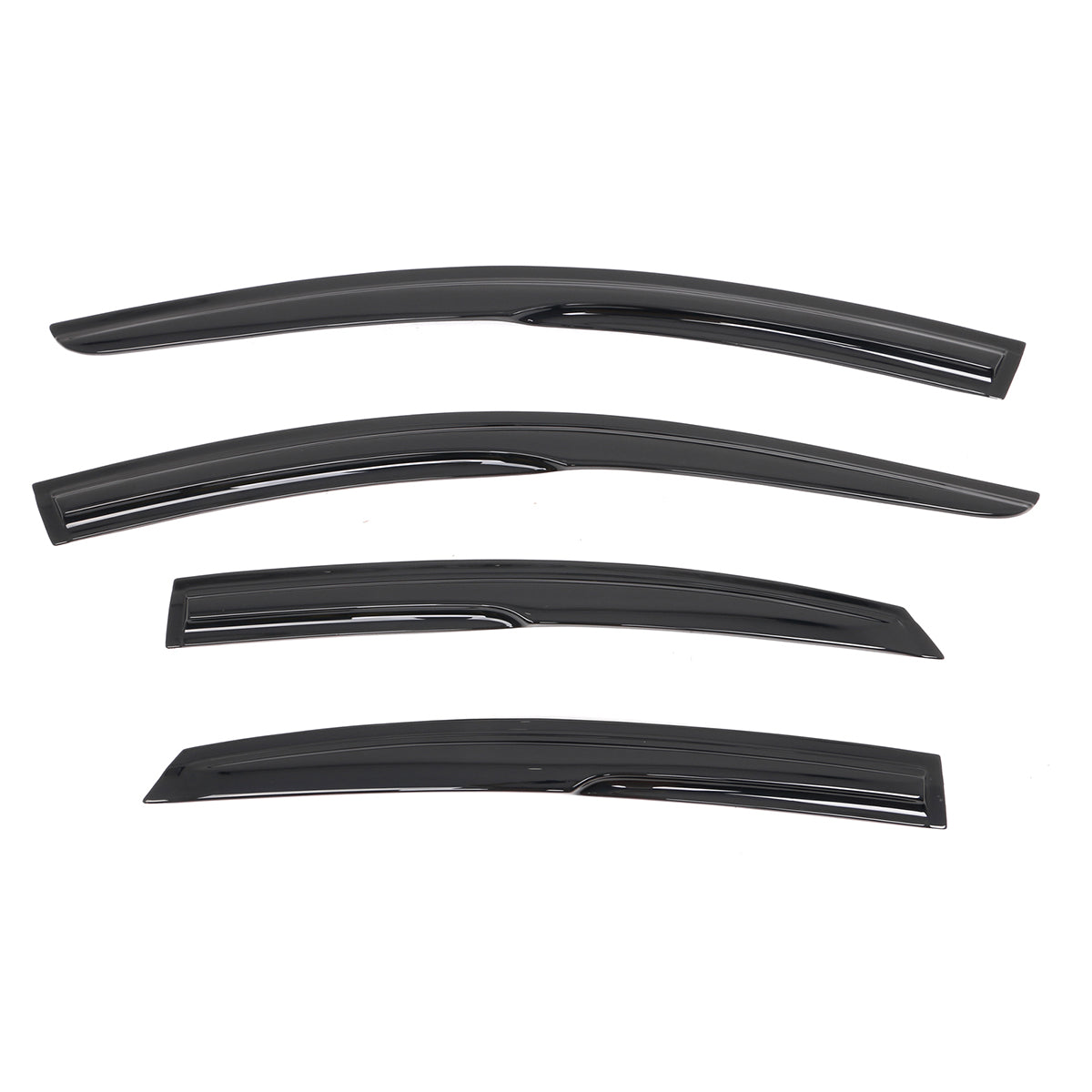 2015-2019 Hyundai Sonata Mugen Style Smoke Tinted Window Visor Acrylic
