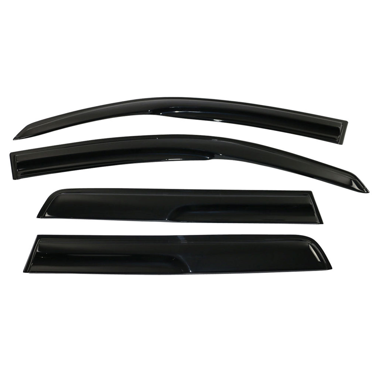 2003-2006 Mitsubishi Outlander Mugen Smoke Tinted Window Visor Acrylic