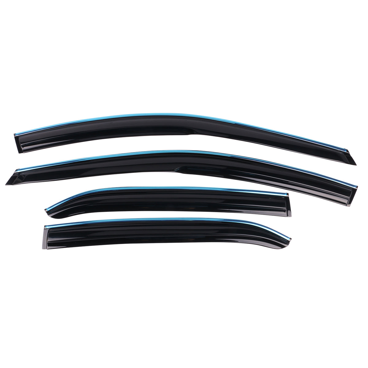 2018-2023 Toyota Camry Acrylic 4PC Window Visors Tape On Rain Guard