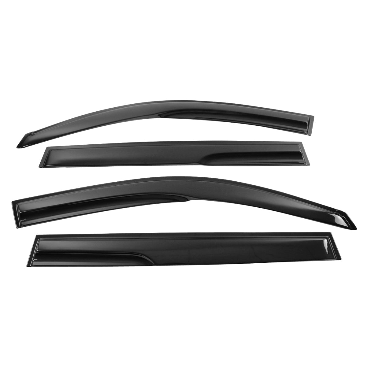 2008-2013 Toyota Highlander Mugen Smoke/Tinted Window Visors Acrylic