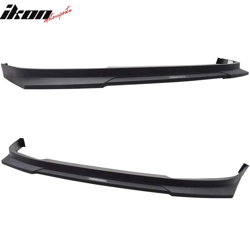1994-1995 Honda Accord HC1 Style Black Carbon Texture Front Bumper Lip