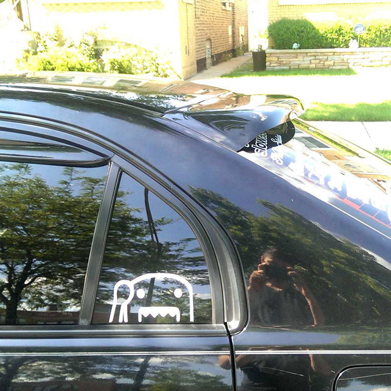 2001-2005 Honda Civic EM2 4Dr Roof Spoiler Sun Window Spoiler Rain Gua