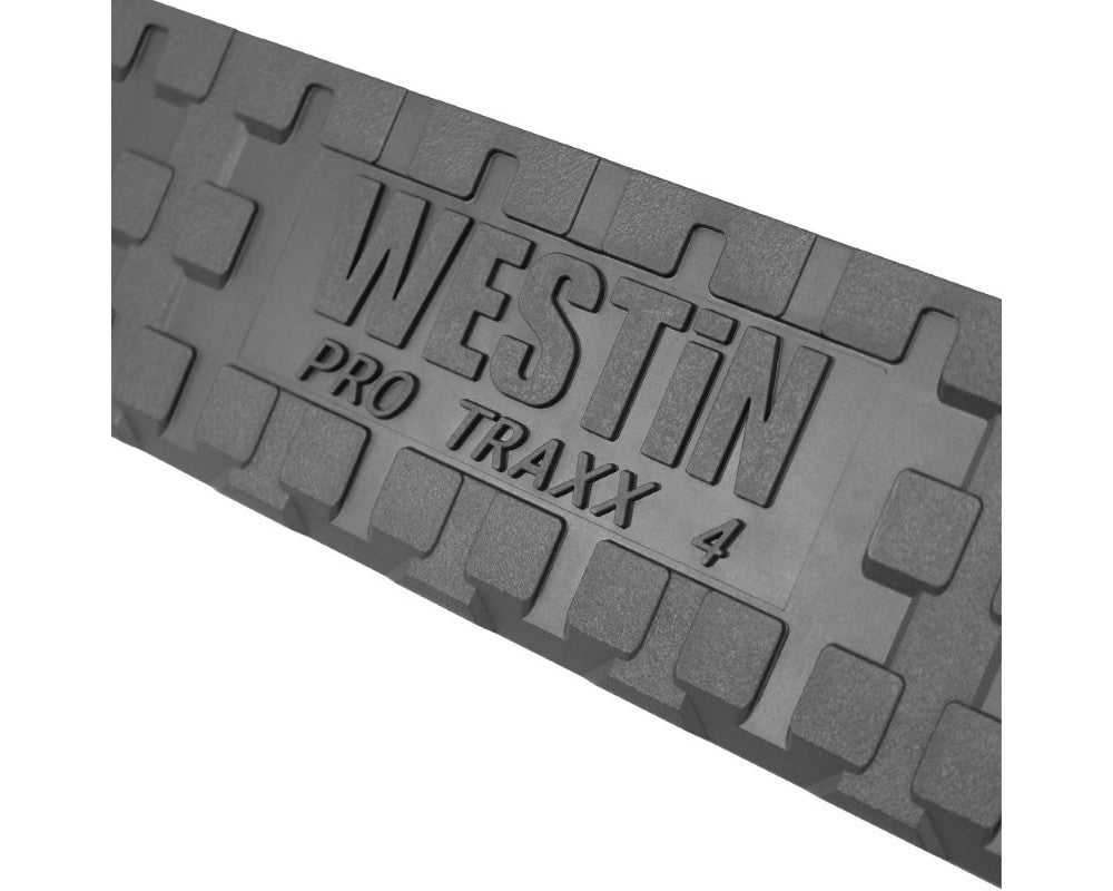 Westin 15-18 Chevy Silv 25/3500 Reg Cab Dsl (Rocker Mount) PRO TRAXX 4 Oval Nerf Step Bars - Black