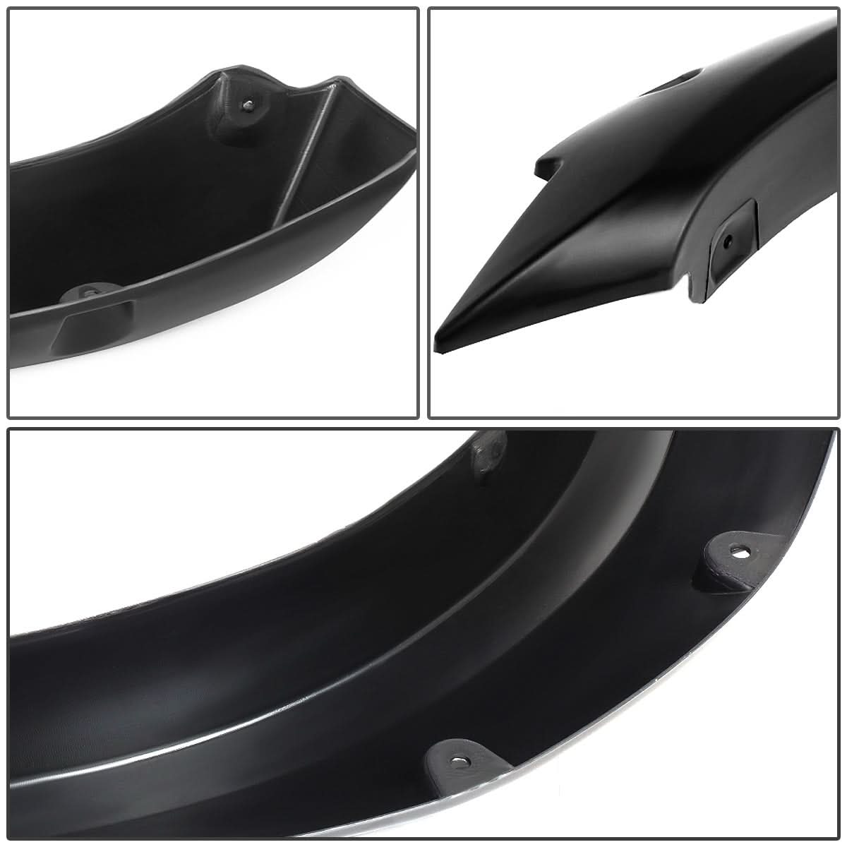 10-18 Dodge Ram 2500 3500 Pocket-Riveted Style Wheel Flares - Textured