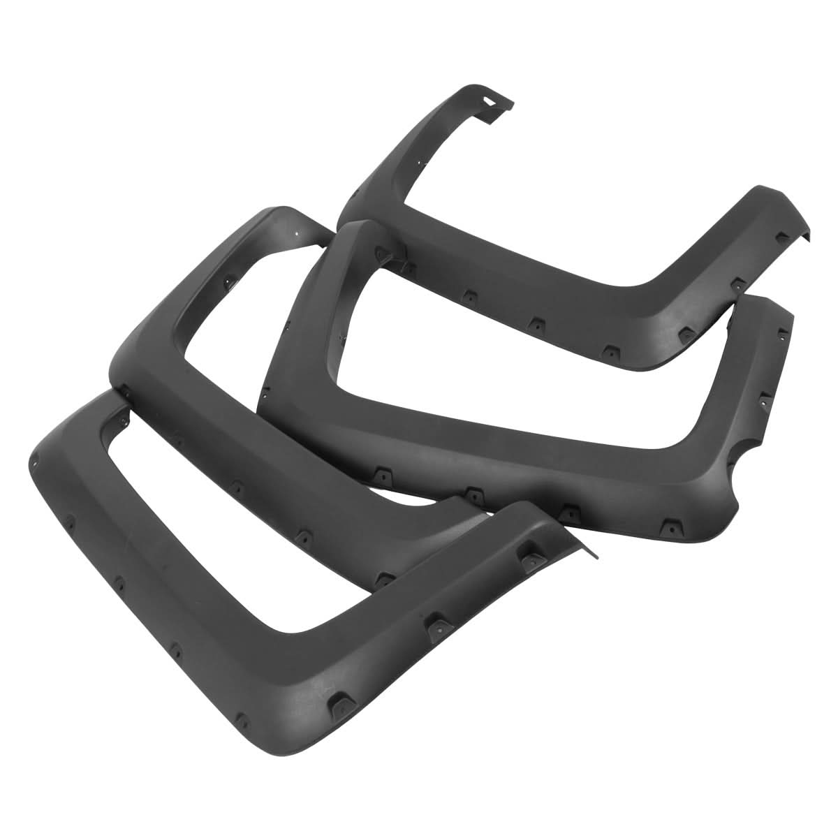 2014-2018 Chevrolet Silverado 2500HD 3500HD Pocket-Riveted Wheel Flares