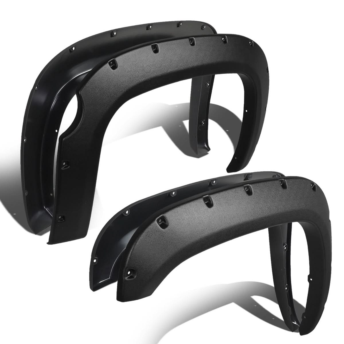 07-13 Chevrolet Silverado 1500 Pocket-Riveted Style Wheel Flares