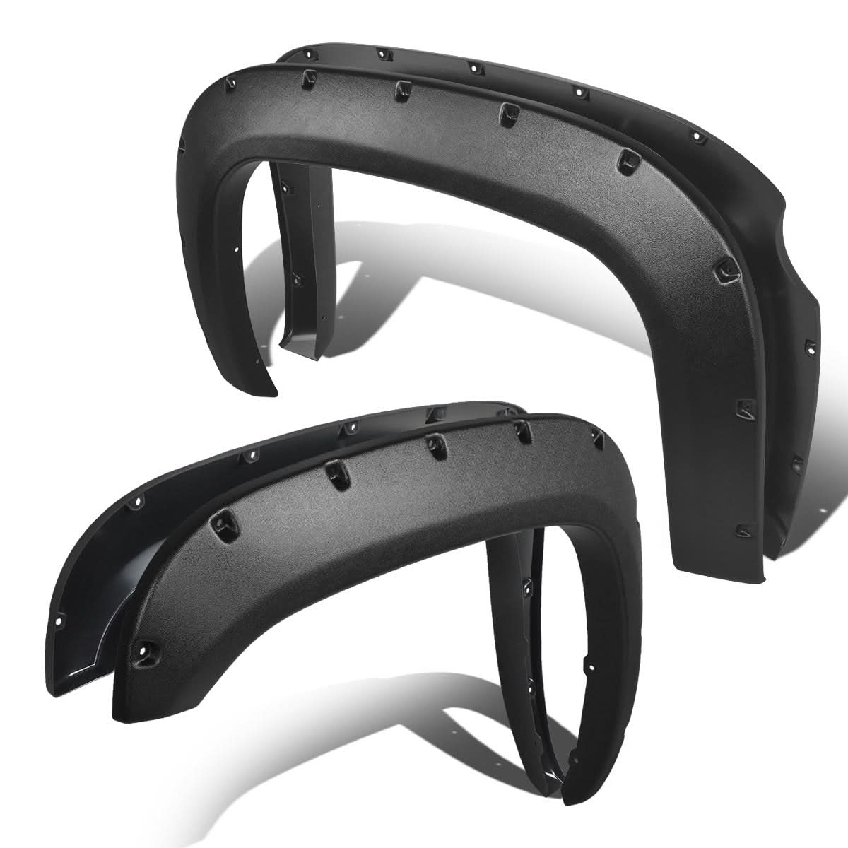 07-13 Chevrolet Silverado 1500 Pocket-Riveted Style Wheel Flares