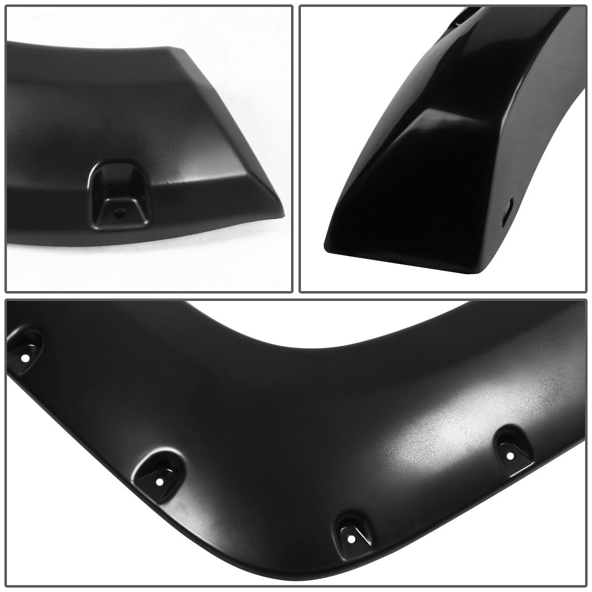 02-08 Dodge Ram 1500 / 03-09 Ram 2500 3500 Pocket-Riveted Wheel Flares
