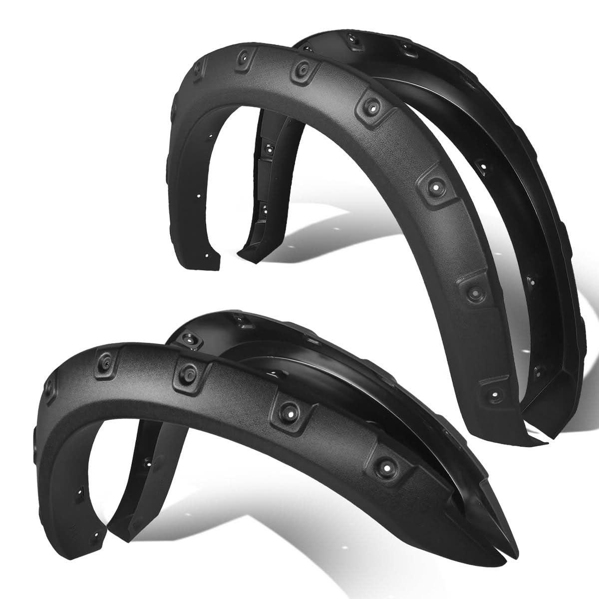 2010-2017 Dodge Ram 2500/3500 Pocket-Riveted Wheel Flares Dually