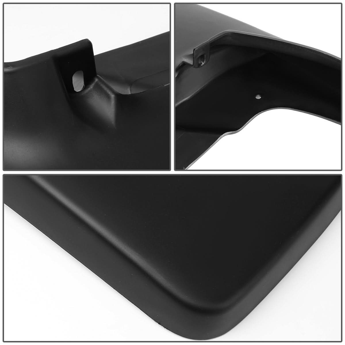 09-18 Dodge Ram 1500/2500/3500 Mud Guard Flaps 4pc Set - Matte Black
