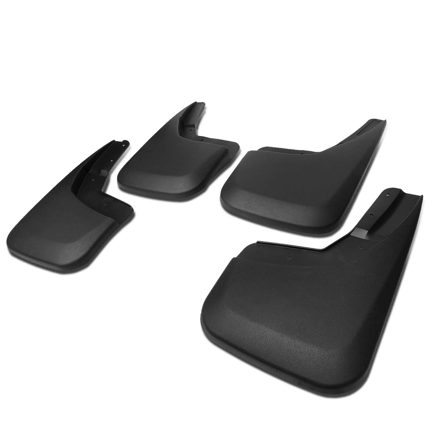 14-18 Chevrolet Silverado 1500/2500HD/3500HD Mud Guard Flaps 4PC Matte Black