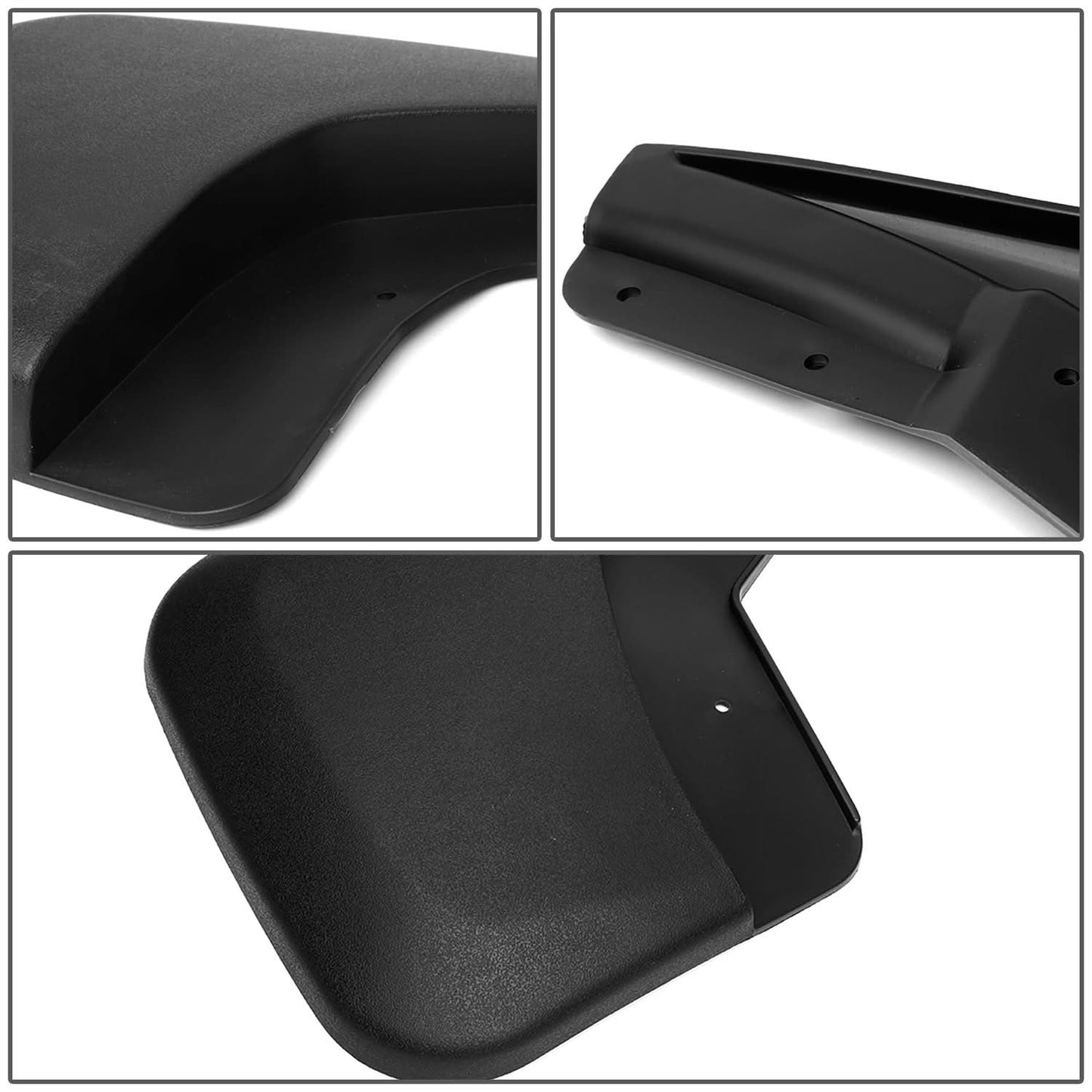 14-18 Chevrolet Silverado 1500/2500HD/3500HD Mud Guard Flaps 4PC Matte Black