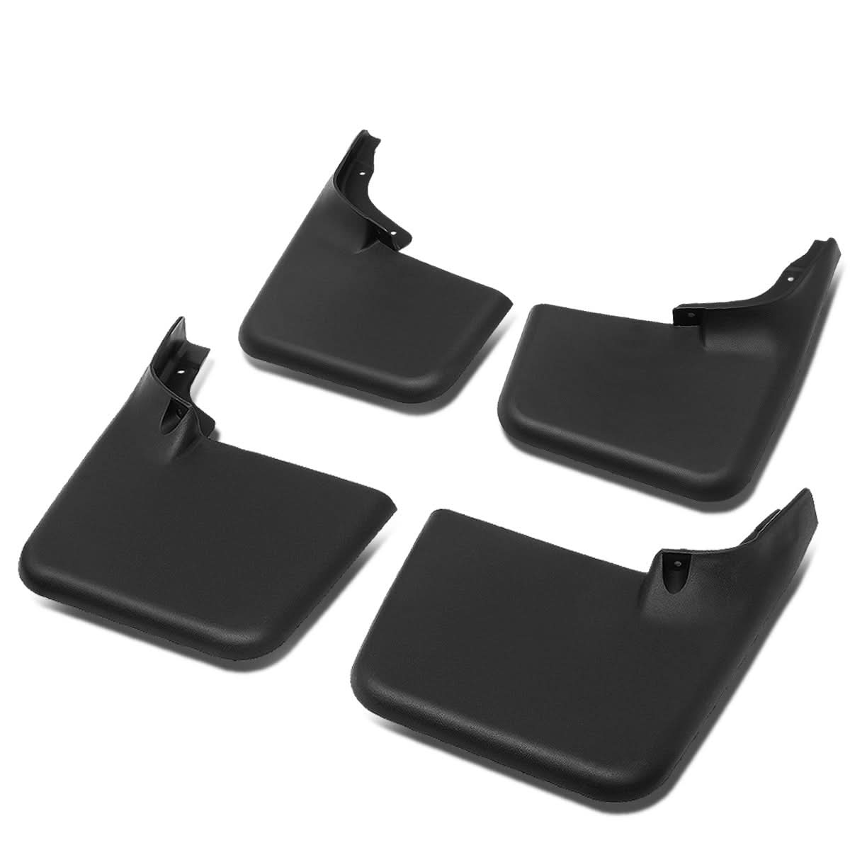 2004-2014 Ford F-150 Mud Guard Flaps 4PC Set Matte Black