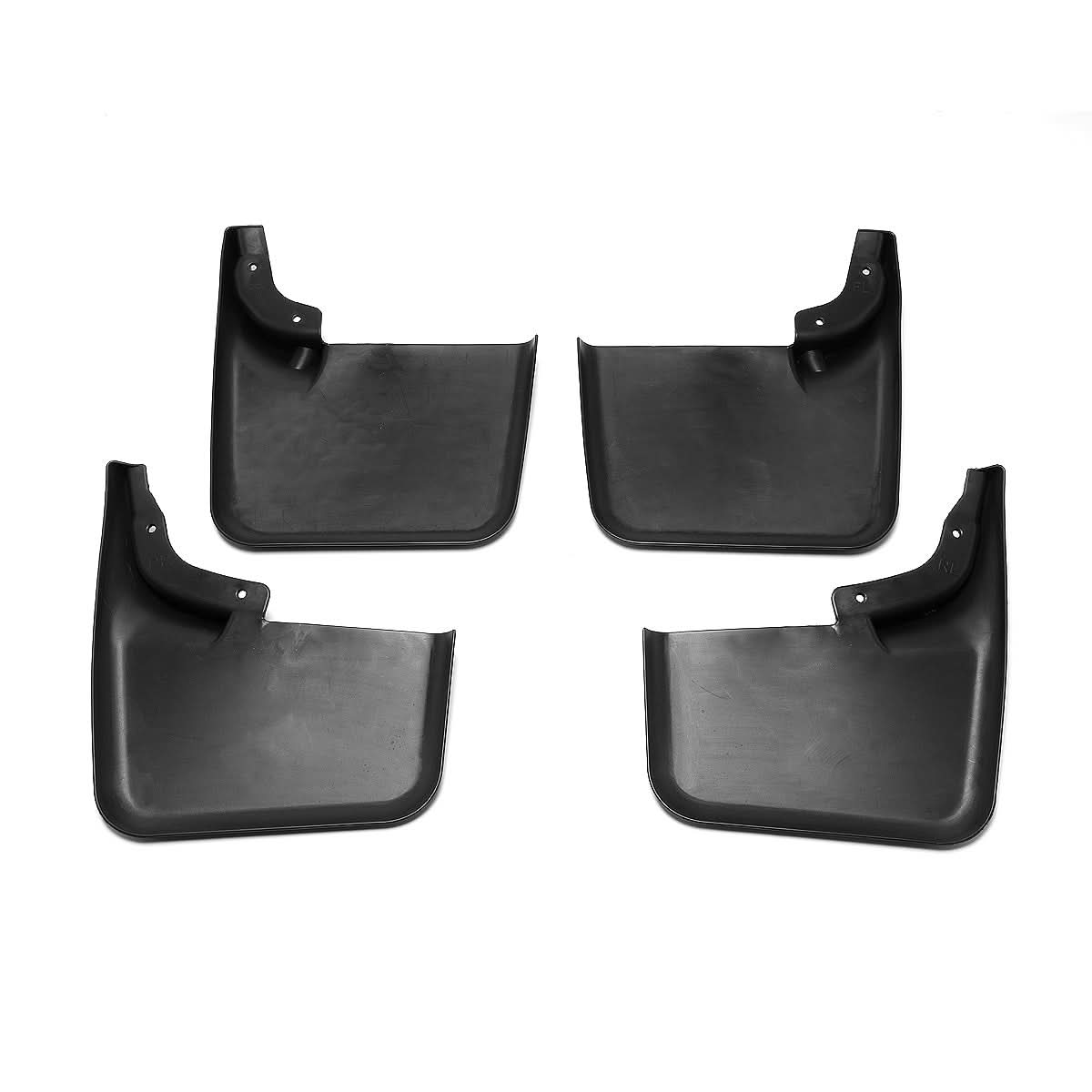 2004-2014 Ford F-150 Mud Guard Flaps 4PC Set Matte Black