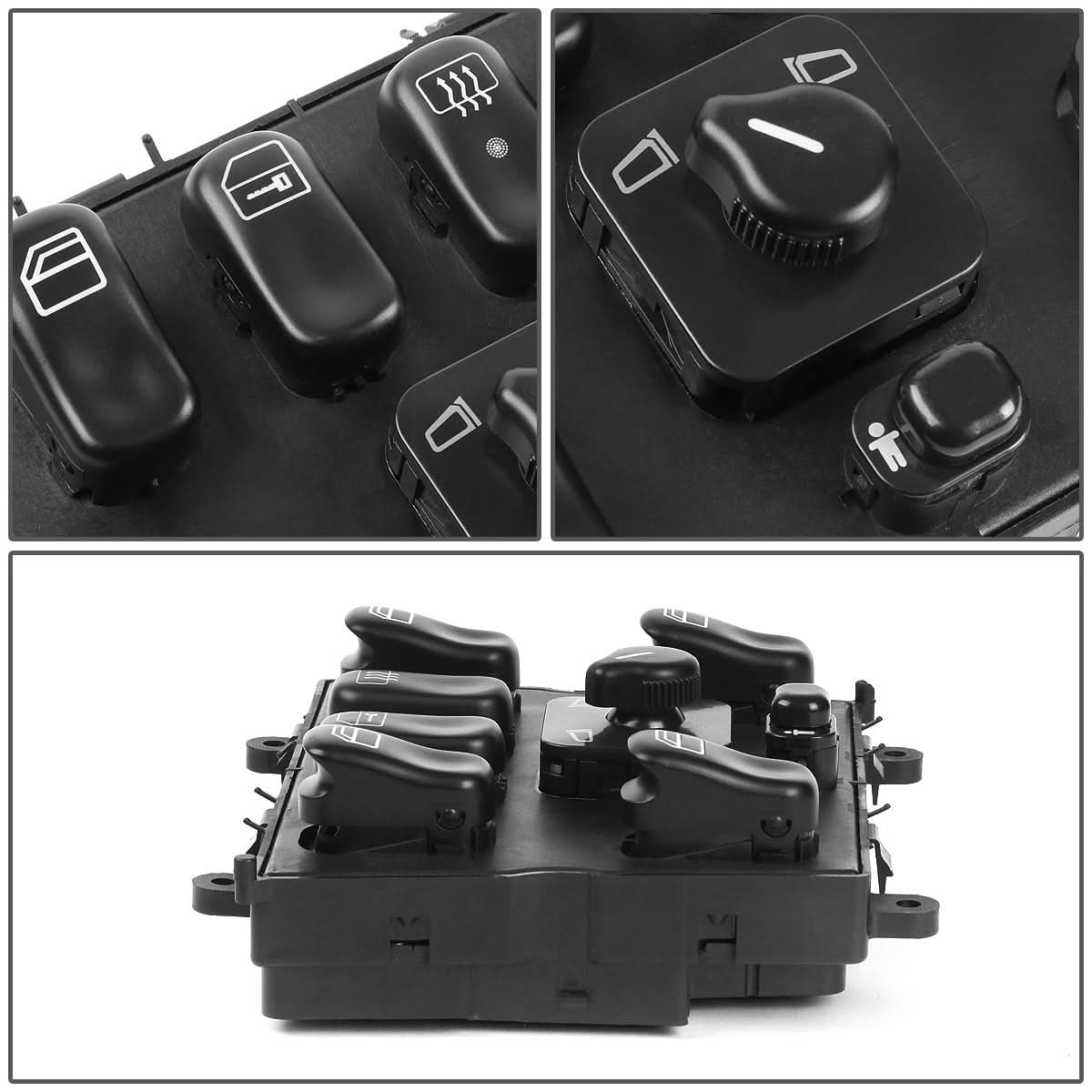 98-03 Mercedes ML320/ML430/ML500/ML55 Front Center Power Window Switch