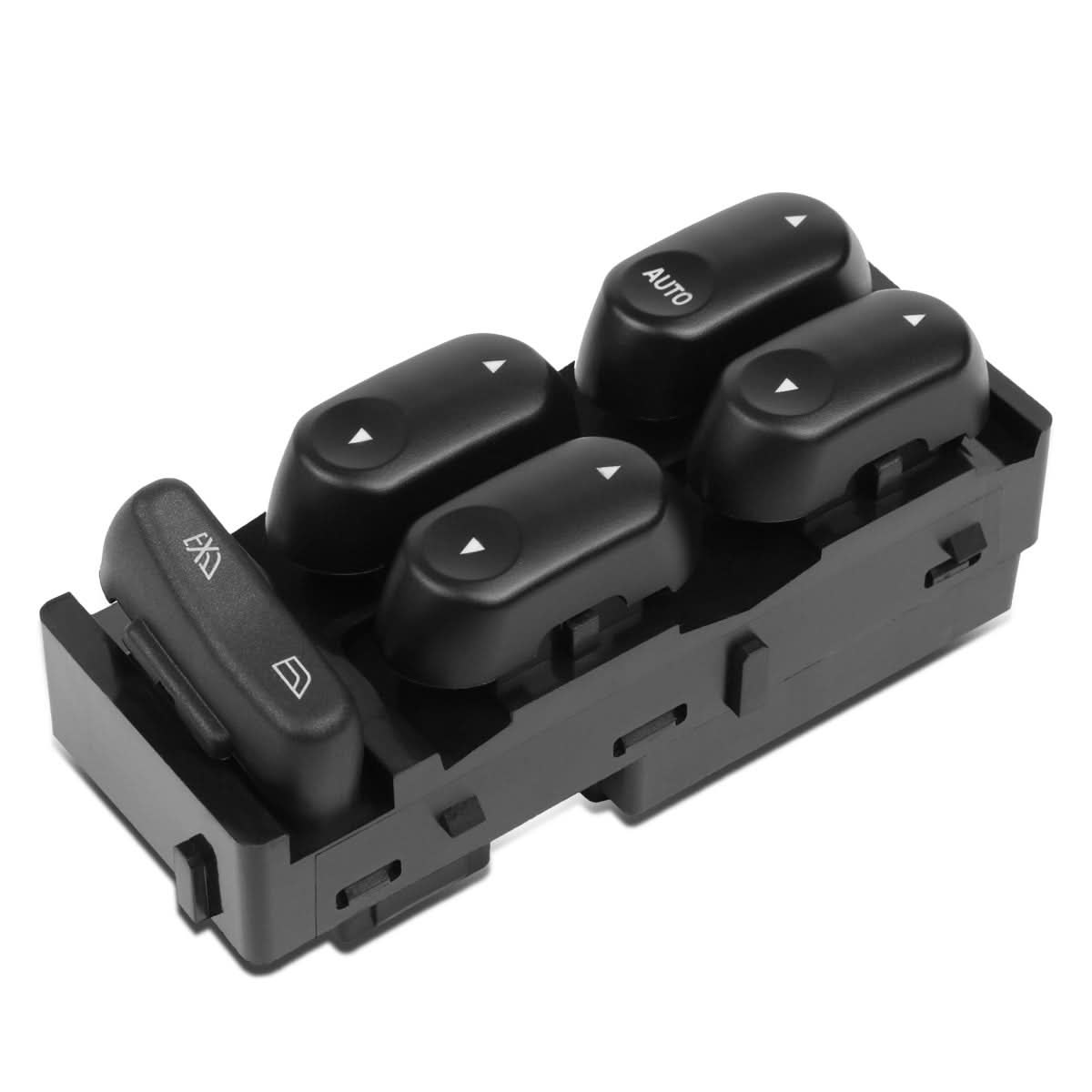 2000-2007 Ford Taurus Power Window Switch - Driver Side Black