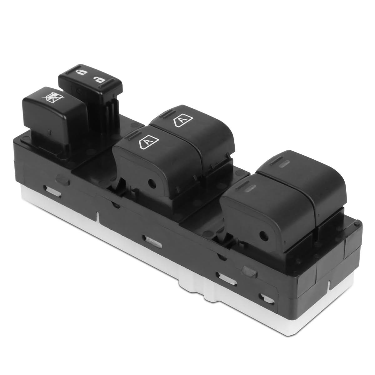 07-12 Nissan Altima Power Window Switch - Driver Side Black