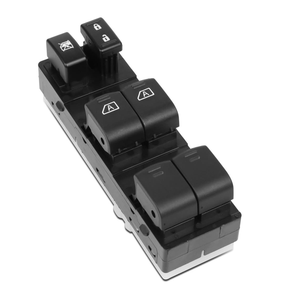07-12 Nissan Altima Power Window Switch - Driver Side Black