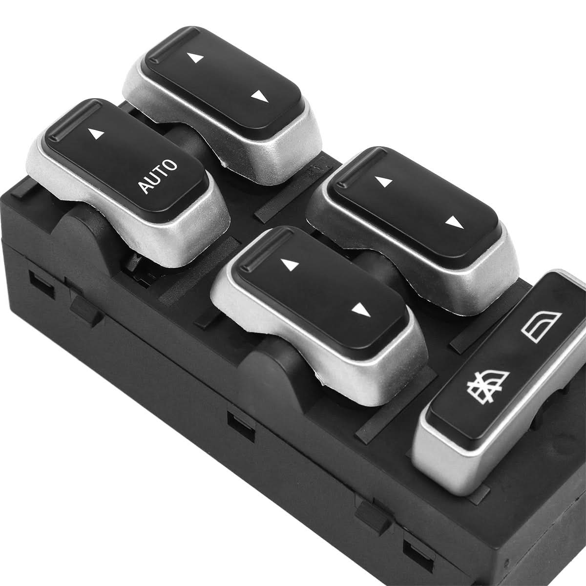 03-08 Lincoln Town Car Power Window Switch Driver Side Black