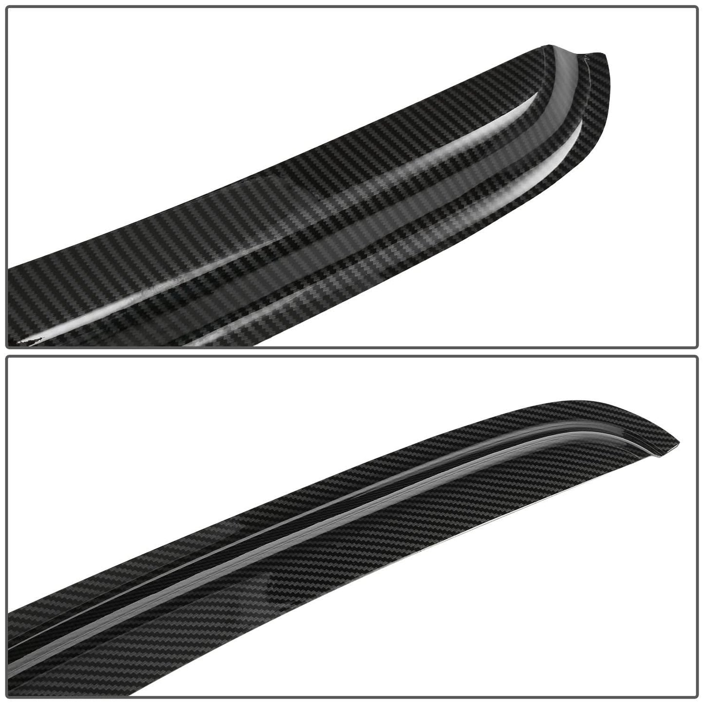 95-04 Toyota Tacoma Extended Cab Window Visors Carbon Fiber