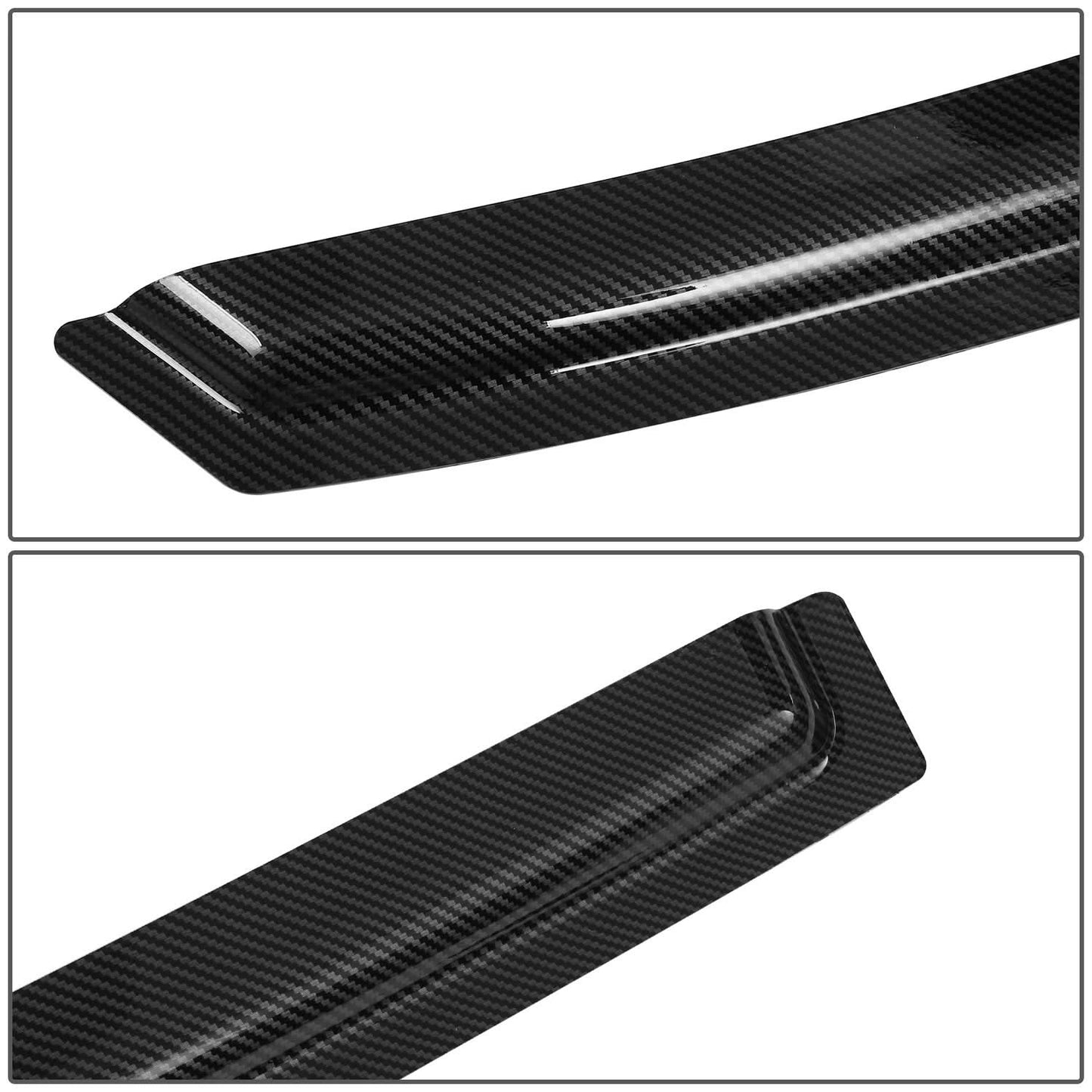 02-08 Audi A4/S4/RS4 Carbon Fiber Pattern Window Visors 4PC