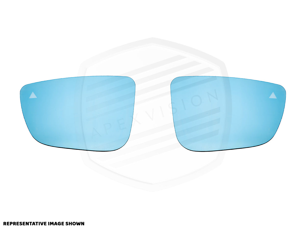 ApexVision Blue Tinted Mirror Glass Set - Toyota ZN8 GR86 / Subaru ZD8 BRZ 2022-2025
