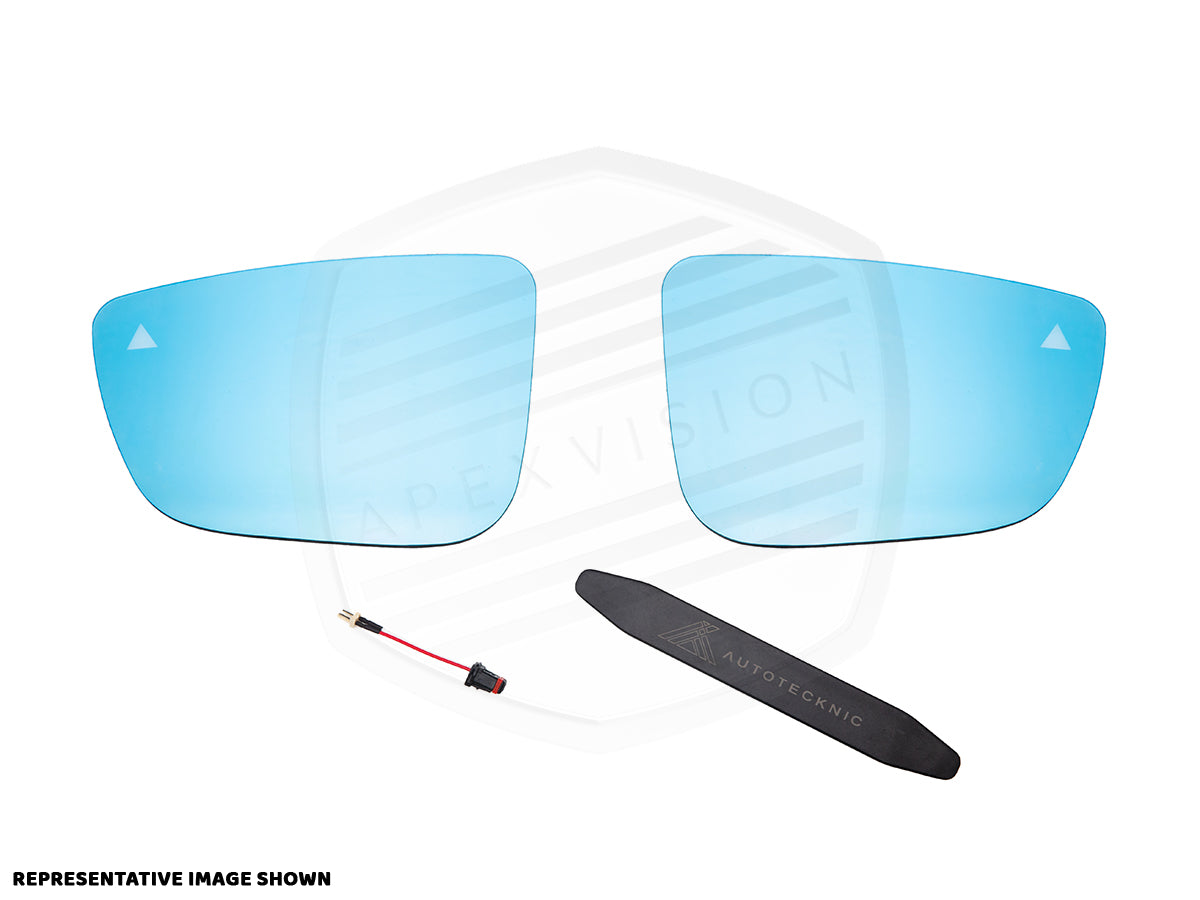 ApexVision Blue Tinted Mirror Glass Set - Toyota ZN6 86 / Scion FR-S / Subaru ZC6 BRZ 2012-2021