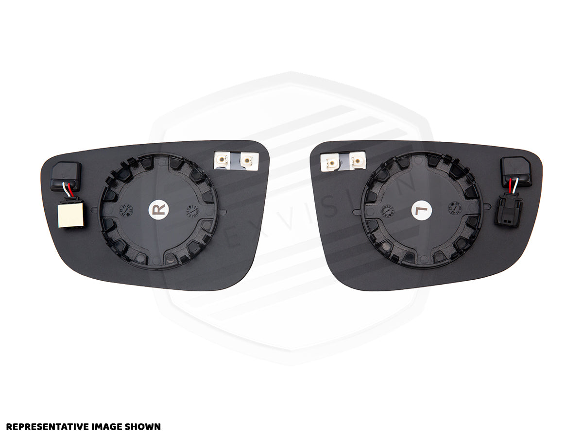 ApexVision Blue Tinted Mirror Glass Set - Toyota ZN8 GR86 / Subaru ZD8 BRZ 2022-2025