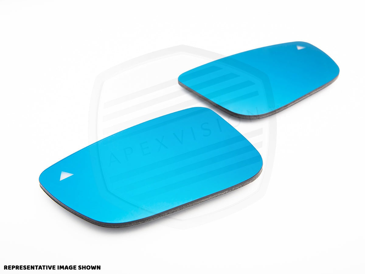 ApexVision Blue Tinted Mirror Glass Set - Toyota ZN6 86 / Scion FR-S / Subaru ZC6 BRZ 2012-2021