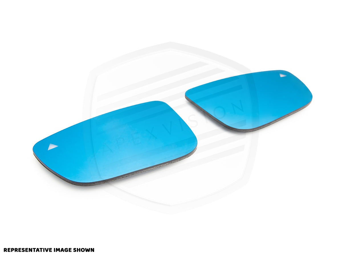 ApexVision Blue Tinted Mirror Glass Set - Toyota ZN8 GR86 / Subaru ZD8 BRZ 2022-2025