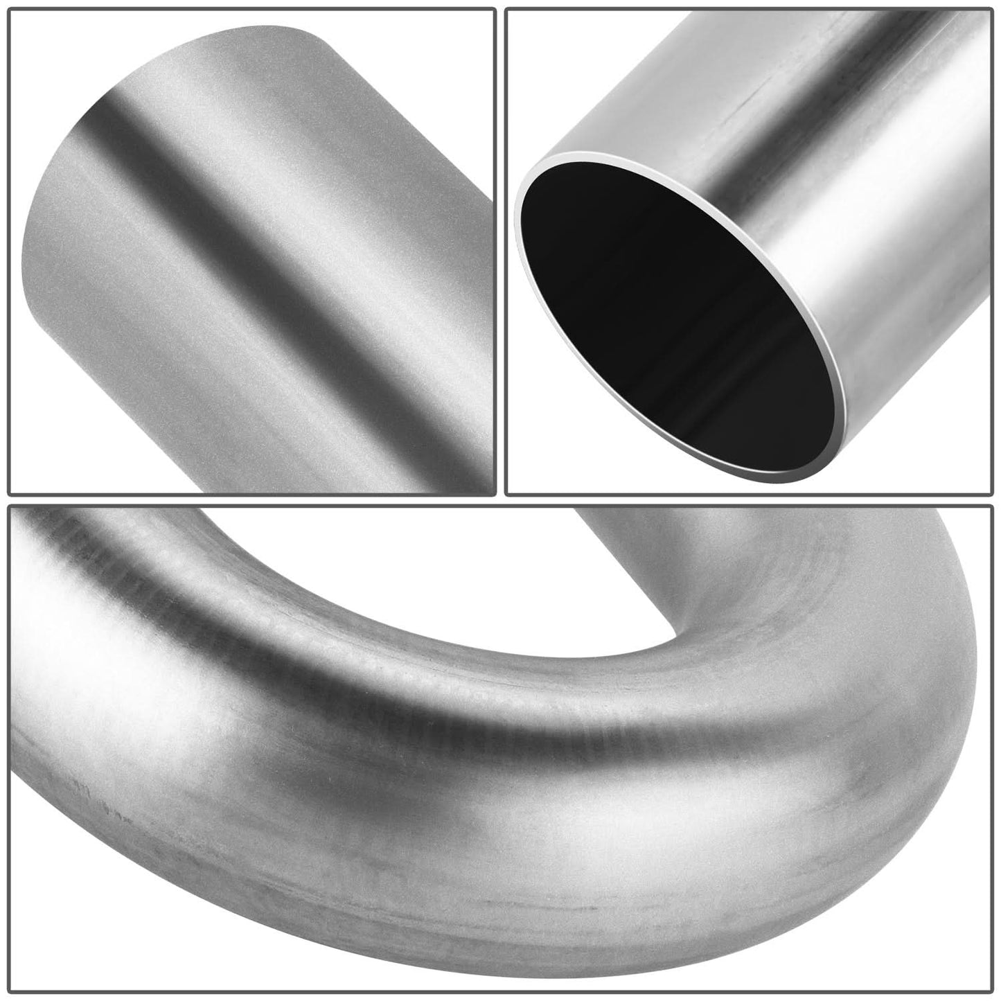 1-7/8 O.D. Mandrel U-Bend Exhaust Pipe Stainless Steel