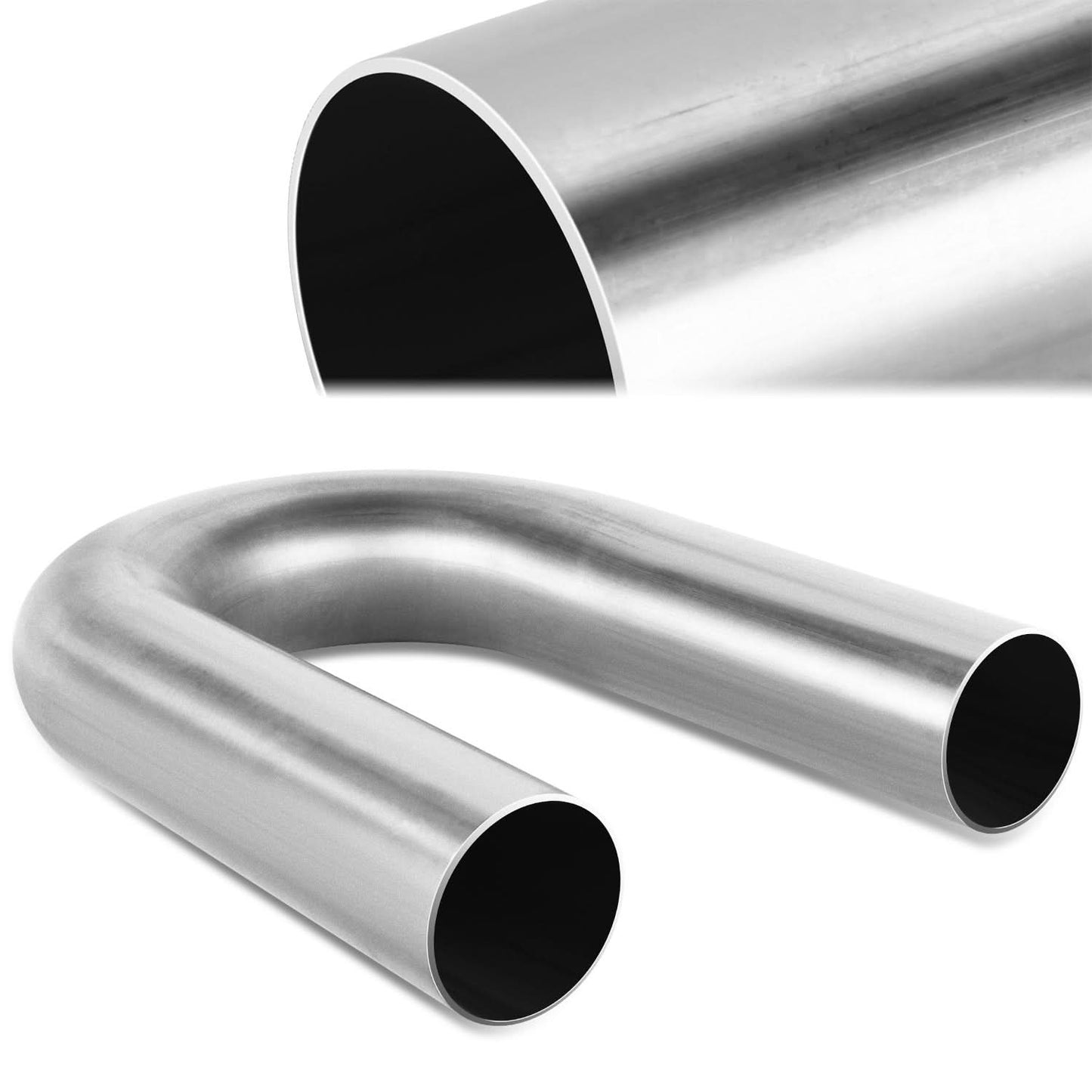 1-7/8 O.D. Mandrel U-Bend Exhaust Pipe Stainless Steel
