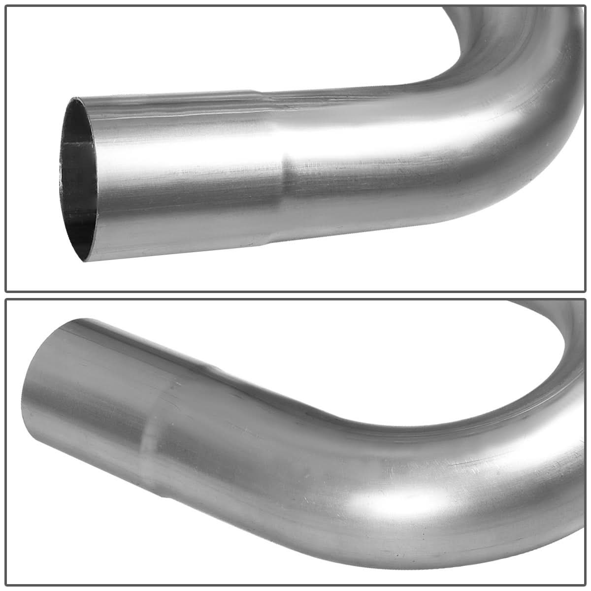 Universal 3" Polished Exhaust Piping Kit