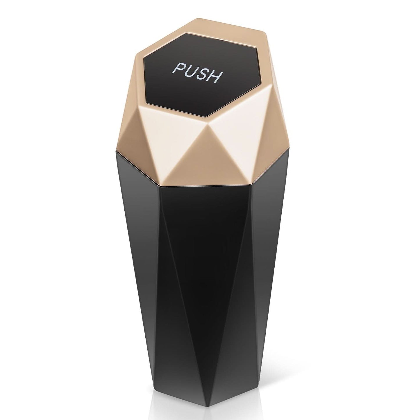 Vehicle-Mounted Garbage Can - Golden
