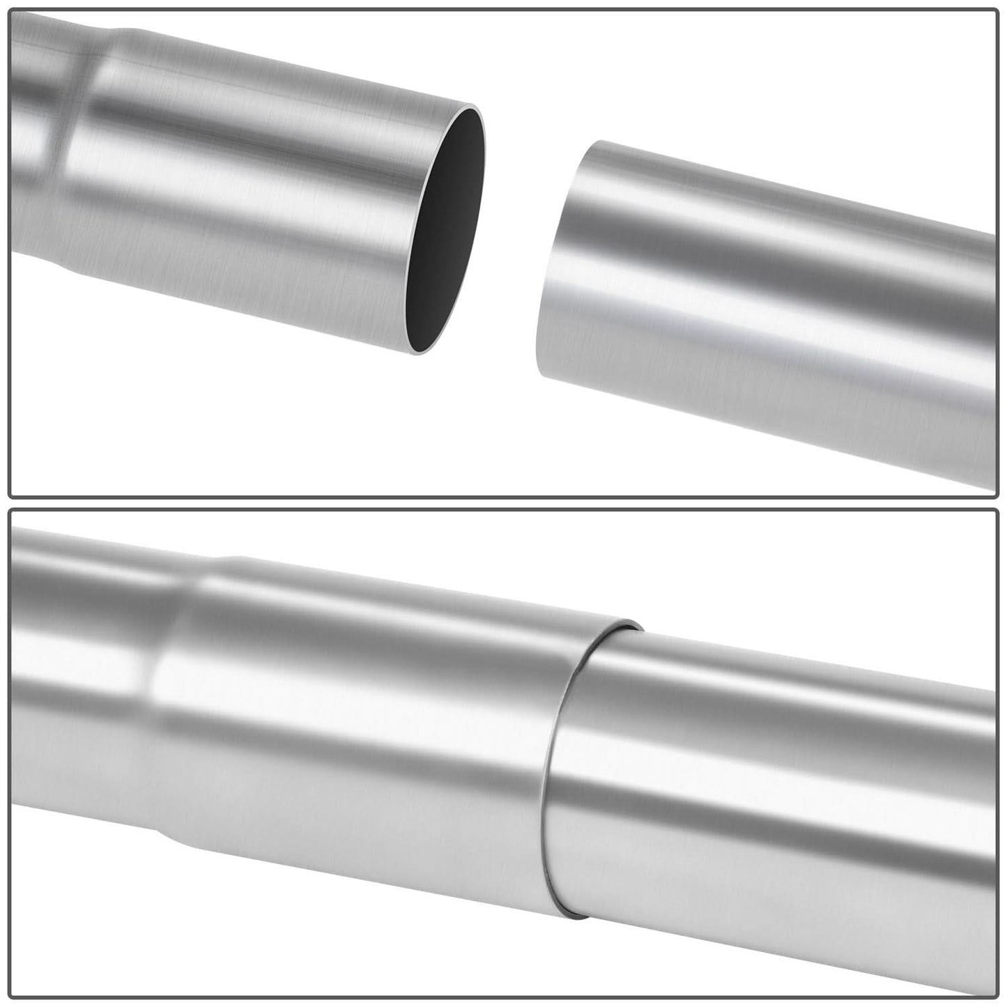 2" to 2.15" Flared Exhaust Pipe U-Bend Tubing 180 Degree Mild Steel