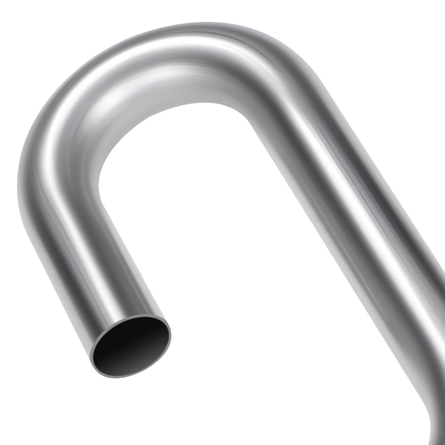 2.25" OD 45/180 Degree U-Bend Exhaust Pipe Tubing 18-Gauge