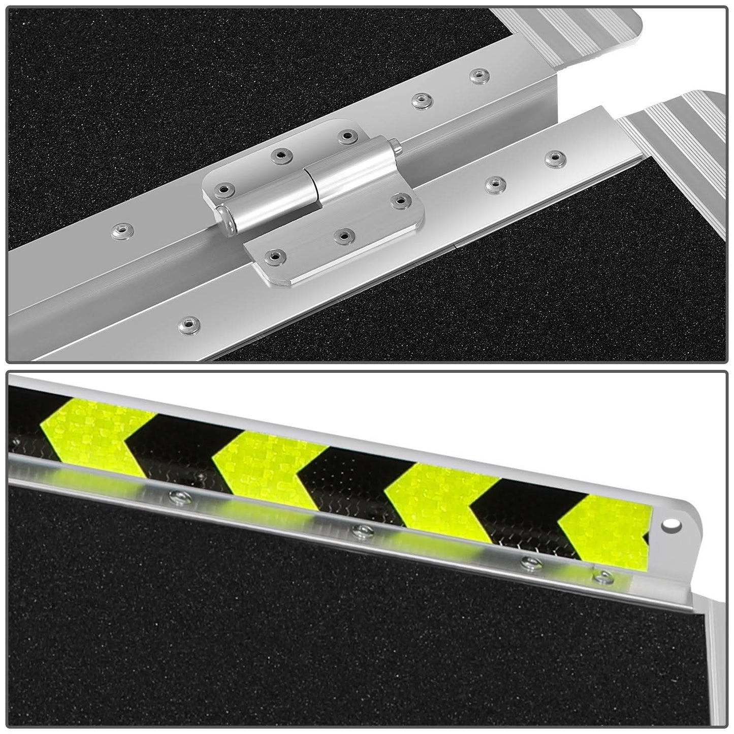 Aluminum Wheelchair Ramp - 29" W x 5' L x 2" H Extended