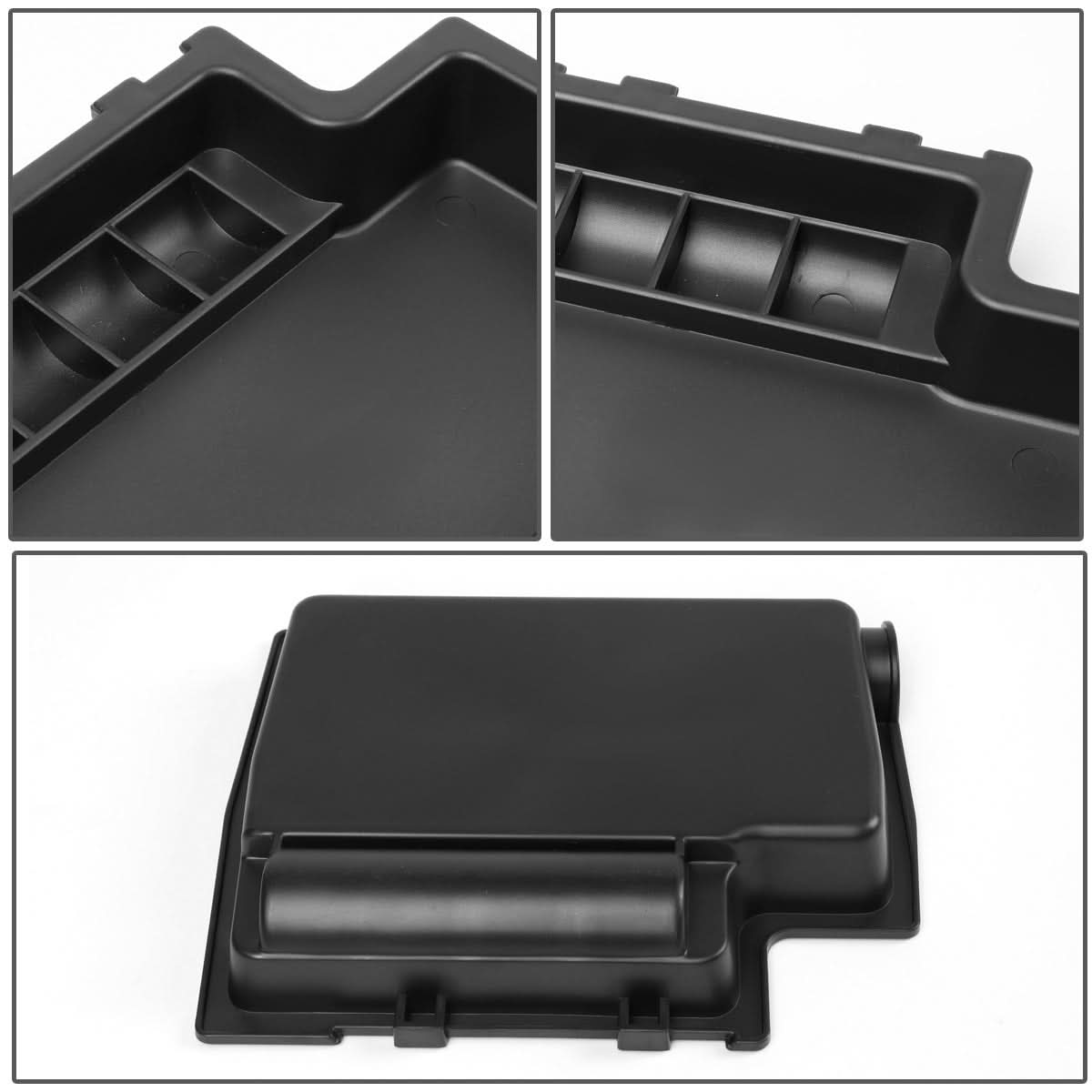 2013-2017 Subaru XV Crosstrek Center Console Organizer Tray - Black
