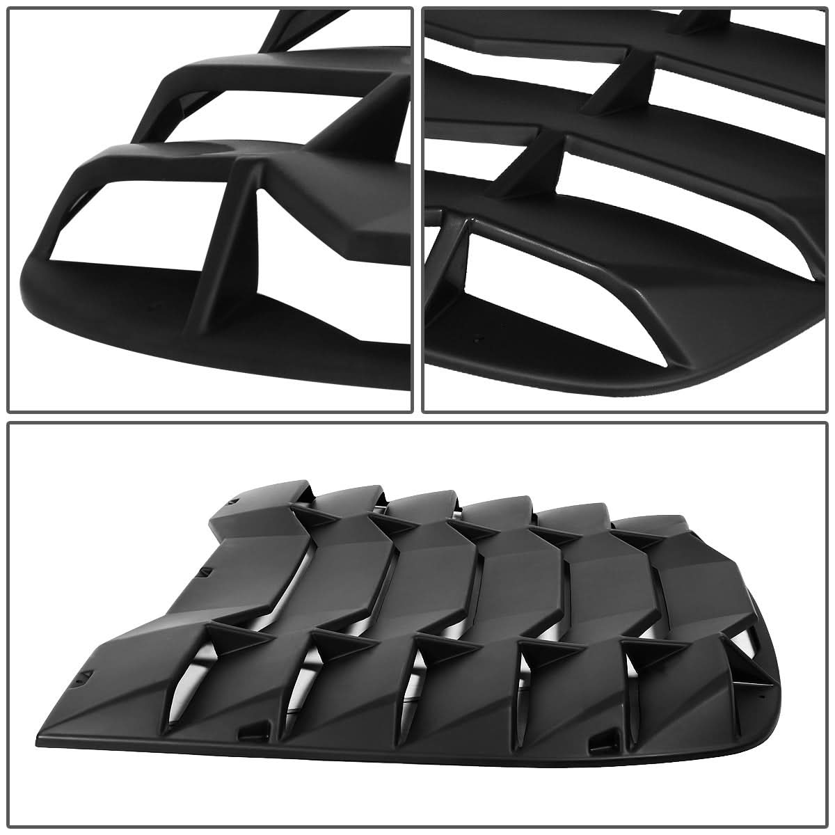 09-19 Nissan 370Z Coupe Rear Window Louver ABS