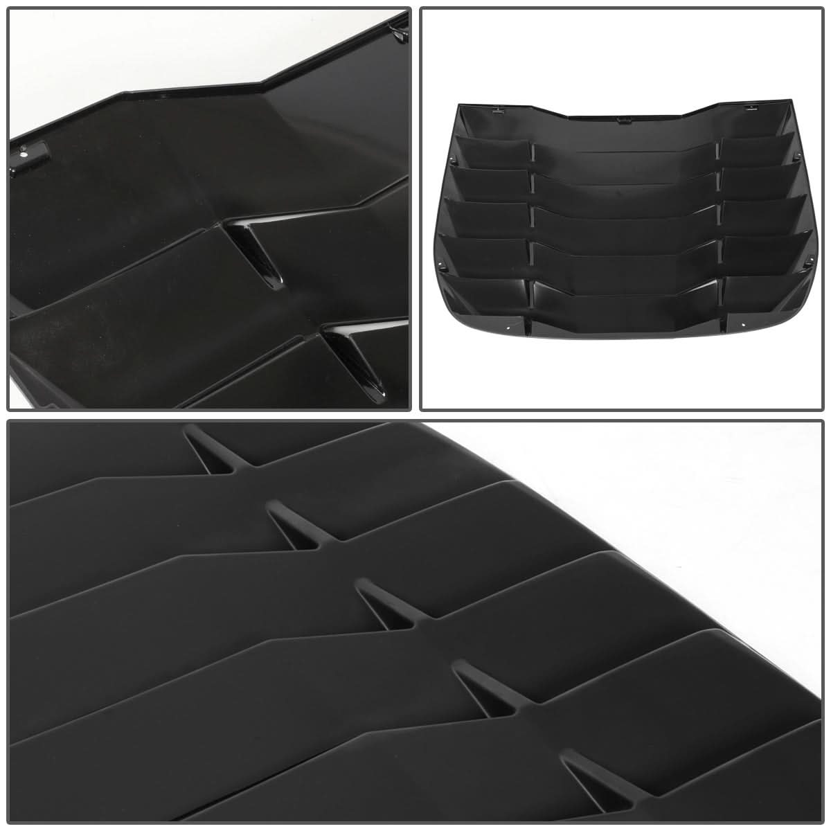 09-19 Nissan 370Z Coupe Rear Window Louver ABS