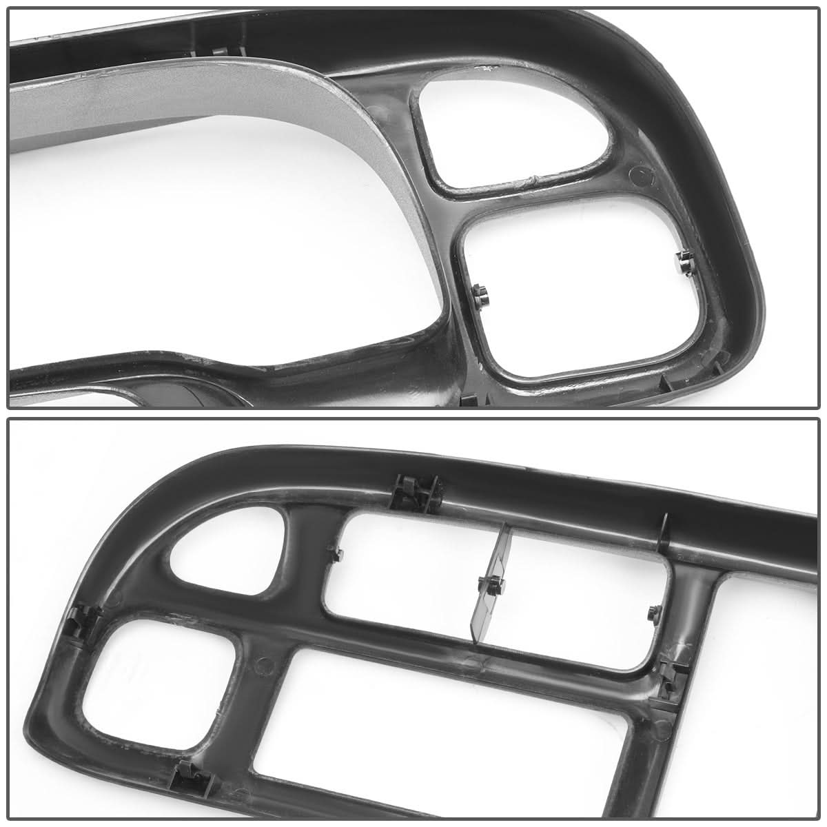 1998-2001 Dodge Ram 1500 Instrument Cluster Bezel Cap - Black