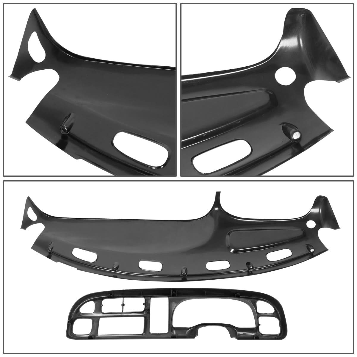 98-02 Dodge Ram Dashboard Cover Cap - Black