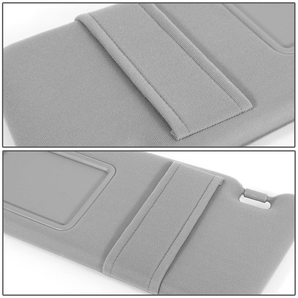 2009-2016 Toyota Venza Sun Visor Driver Side Gray Illuminated